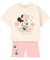 T-Shirt + Radlerhose Beige