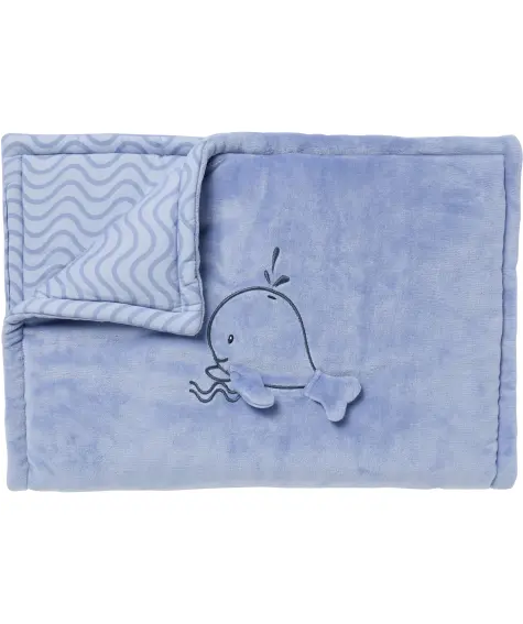 Babydecke mit Stickerei