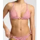Top de bikini a rayas