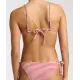 Top de bikini a rayas