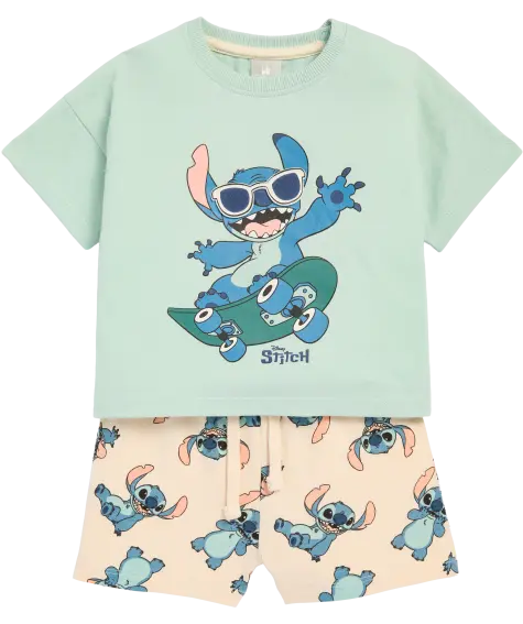 Stitch T-Shirt + Shorts