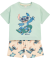 Koszulka Stitch + szorty miętowy