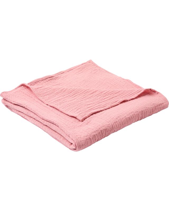 Langes en mousseline avec ruban à nœud bébé fille, vieux rose (KiK Mullwindeln mit Schleifenband (altrosa)) — KiK, produit allemand authentique au Maroc