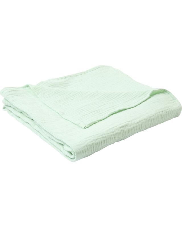 Muslin cloths with ribbon bow for baby girls, mint green (KiK Mullwindeln mit Schleifenband (mintgrün)) — KiK, authentic German product in Morocco