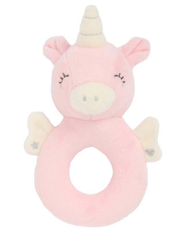Hochet mignon bébé fille, rose (KiK Süße Rassel (rosa)) — KiK, produit allemand authentique au Maroc