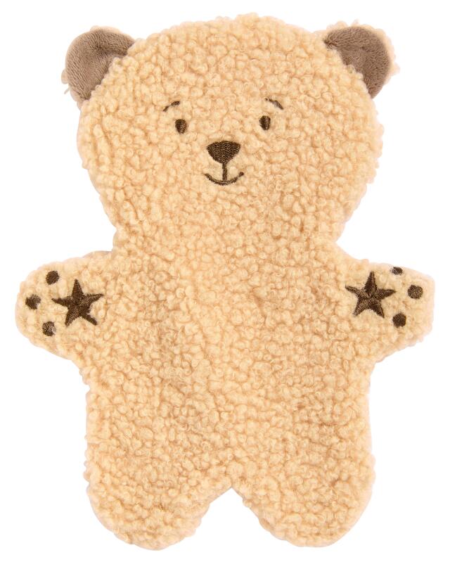 Bear comforter for baby boys, natural (KiK Schmusetuch Bär (naturfarben)) — KiK, authentic German product in Morocco