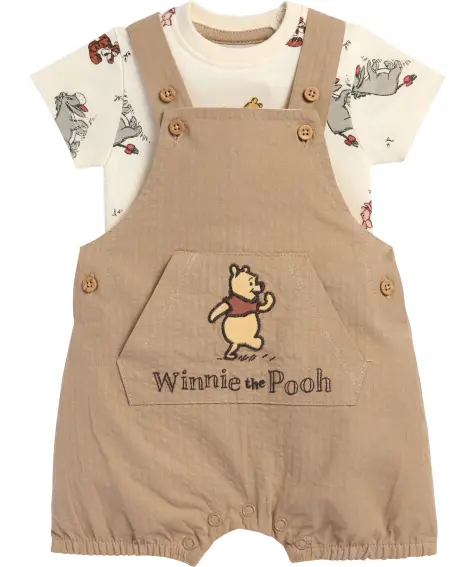 Winnie the Pooh Newborn Body + Latzhose