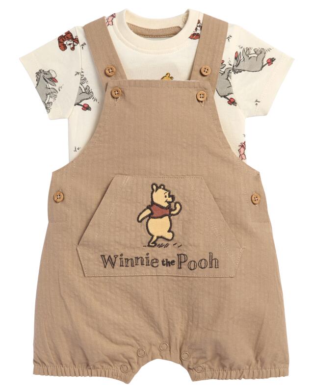 بودي حديثي الولادة + سالوبيت Winnie the Pooh للرضيع، إكرو — KiK, منتج ألماني أصلي في المغرب