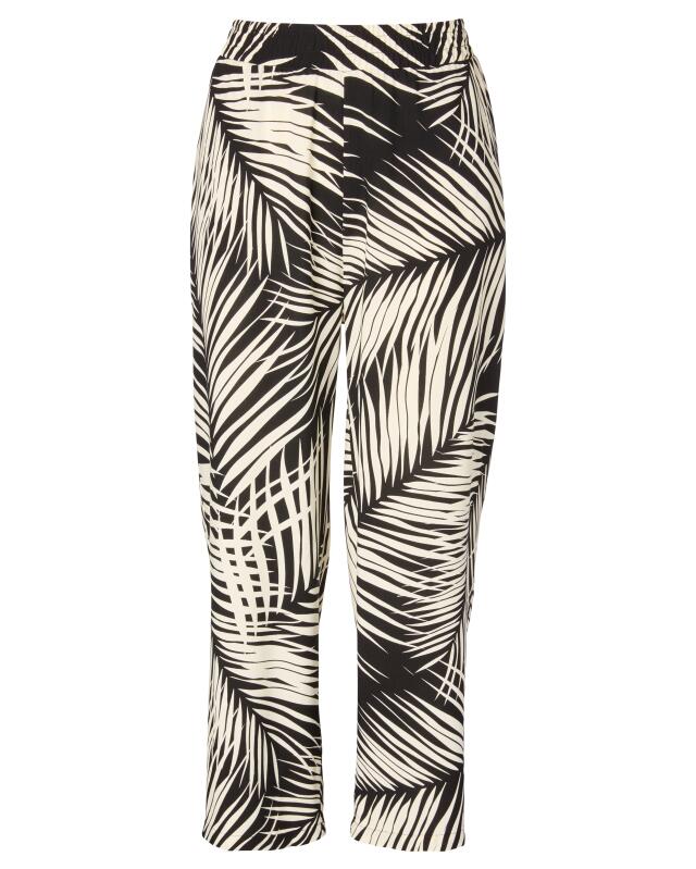 Culottes with all-over print for women, black printed (KiK Culotte mit AOP (schwarz bedruckt)) — KiK, authentic German product in Morocco
