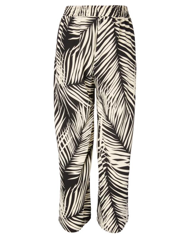 Culottes with all-over print for women, black printed (KiK Culotte mit AOP (schwarz bedruckt)) — KiK, authentic German product in Morocco