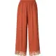 Pantalón culotte de pierna ancha