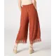 Pantalón culotte de pierna ancha