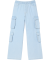 Cargo-Jeans jeansblau hell ausgewaschen