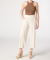 Culotte mit Leinenanteil naturfarben