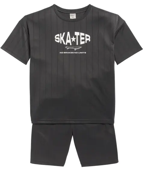 T-Shirt + Shorts Skateboard