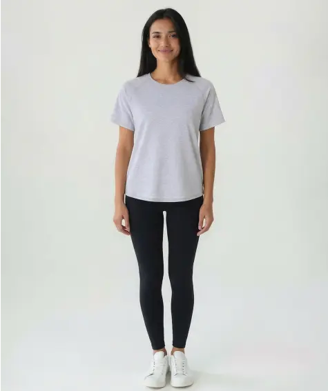 Meliertes Sport-Shirt