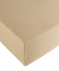 Polycotton-Spannbettlaken hellbraun melange