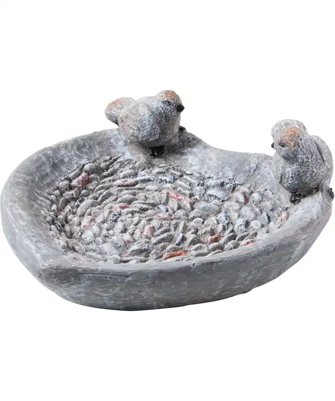 Vogeltränke in Herzform