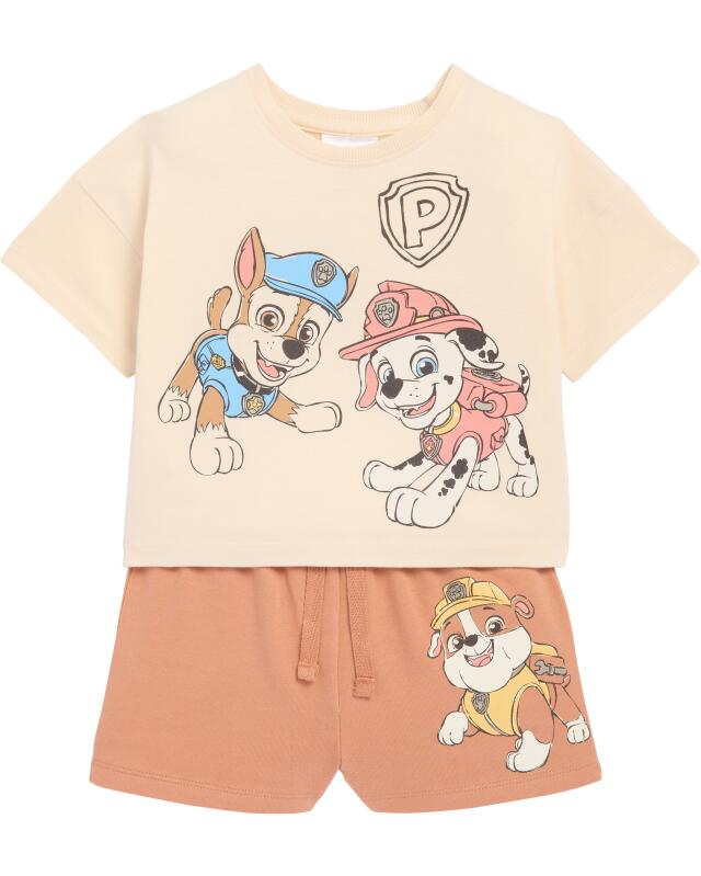 تيشيرت + شورت للرضيع، جملي (KiK T-Shirt + Shorts (camel)) — KiK, منتج ألماني أصلي في المغرب