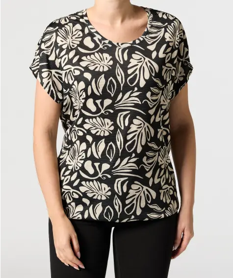 T-Shirt mit Tunnelzug