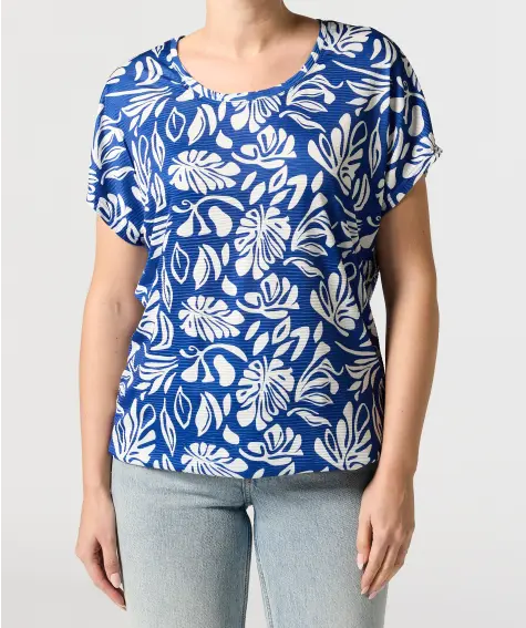 T-Shirt mit Tunnelzug