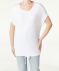 T-Shirt mit Tunnelzug weiß