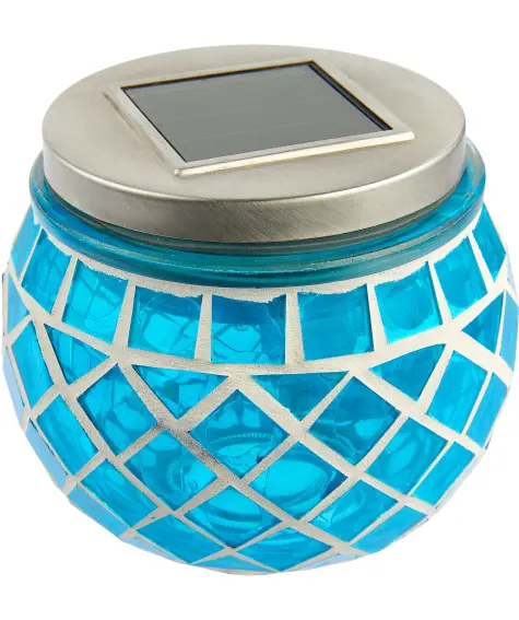 Solarleuchte Spiegelmosaik