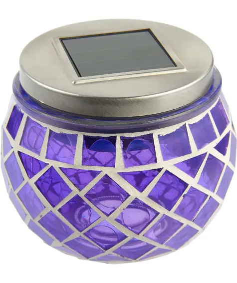 Solarleuchte Spiegelmosaik