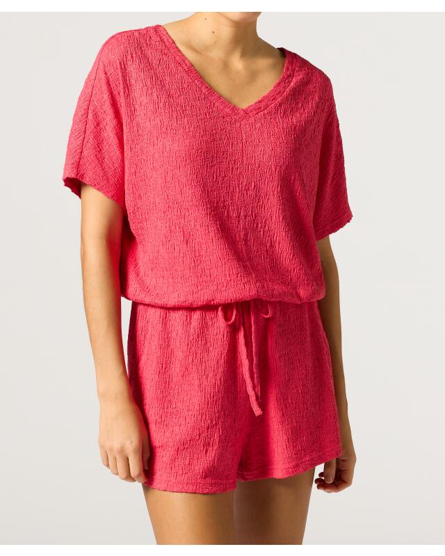 تيشيرت بنسيج محبب للنساء، فوشيا (KiK Strukturiertes Shirt (pink)) — KiK, منتج ألماني أصلي في المغرب