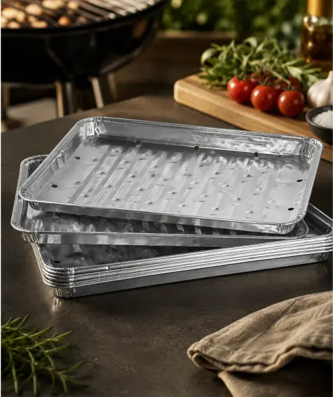 Grillschalen aus Aluminium