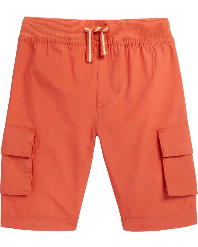 Poplin cargo shorts for boys, red (KiK Cargo-Shorts aus Popeline (rot)) — KiK, authentic German product in Morocco