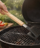 Grillborstel met 2 zijden zilver