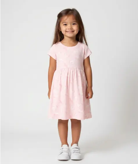 Sommerkleid mit Pferden