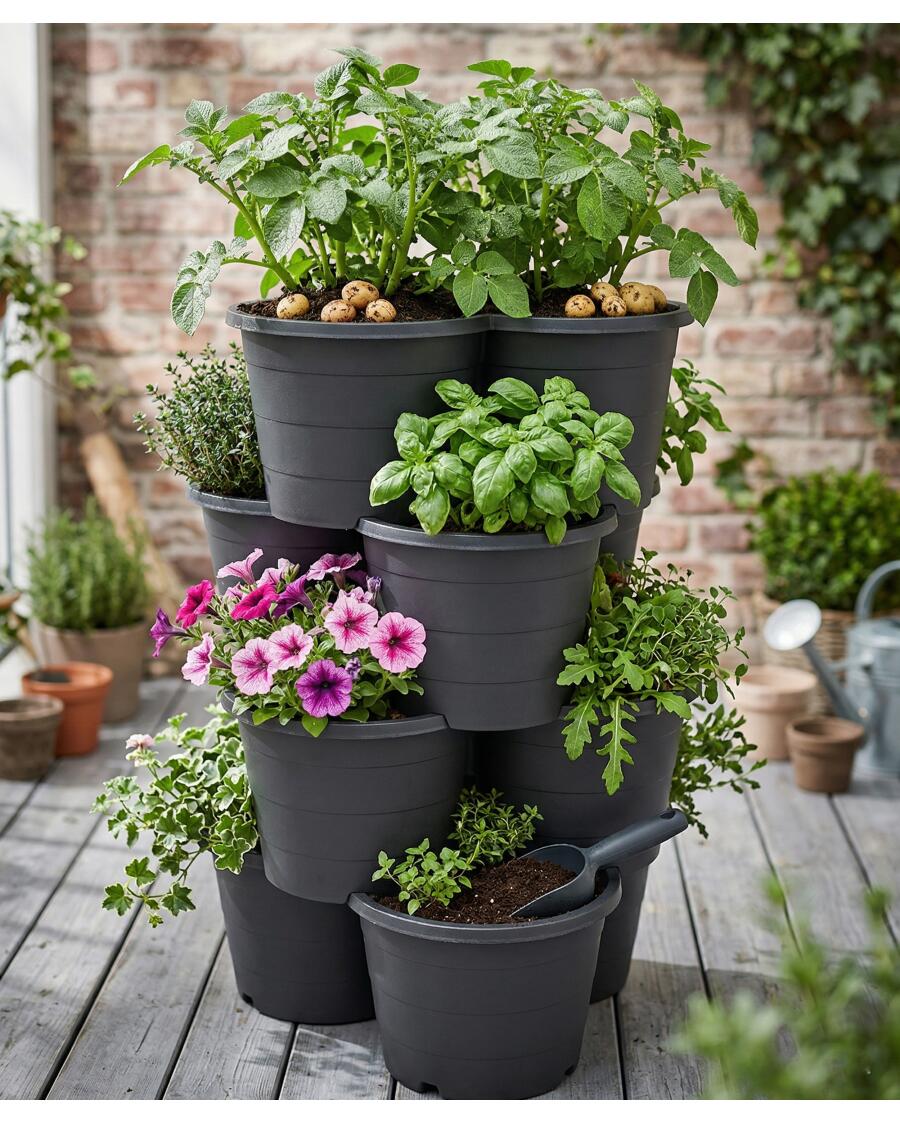 grüner pflanztopf Neu !! Winterfester Blumentopf grün hochglänzend glasiert ø ca. 37 cm – La  Casa