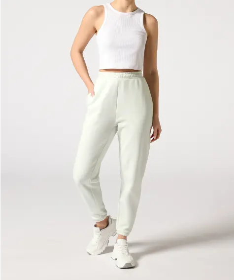 Joggingbroek met manchetten