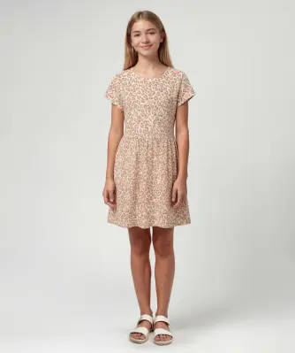 Jurk met luipaardprint