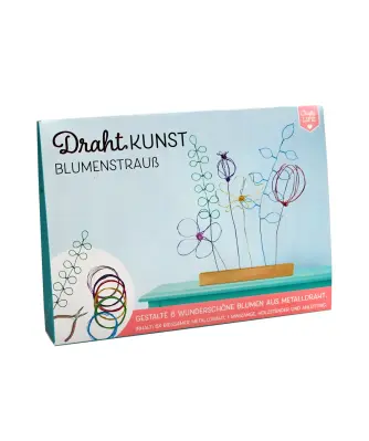 Drahtkunst-Set Blumenstrauß