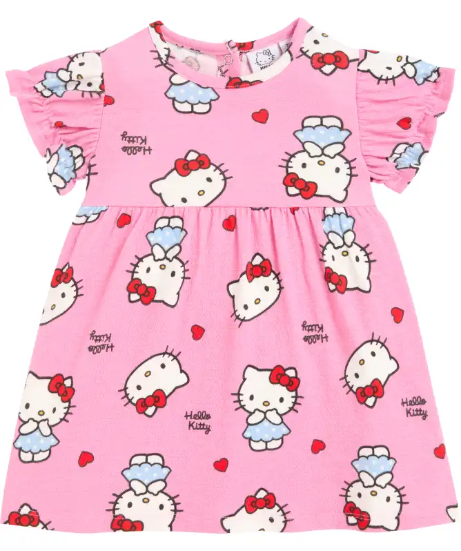 Kleid mit Puffärmeln