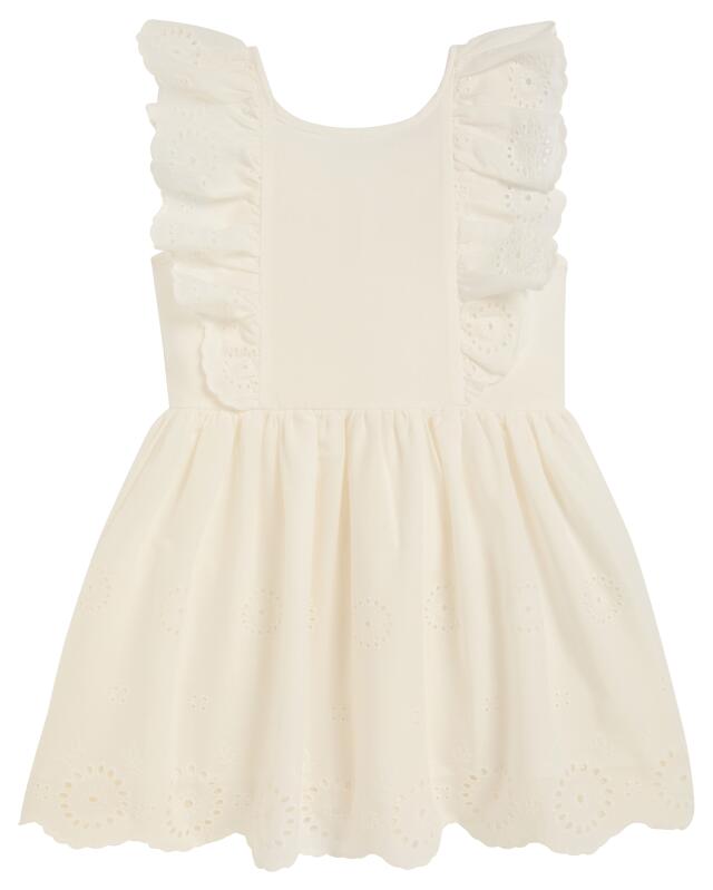 Robe fille, blanc (KiK Hübsches weißes Kleid (weiß)) — KiK, produit allemand authentique au Maroc