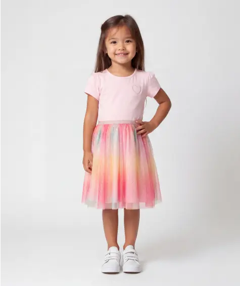 Kleid mit Tüll