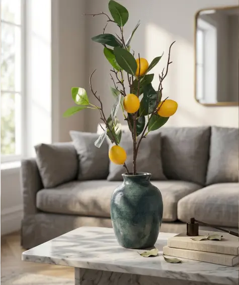 Kunstzweig Zitrusfrucht