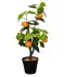 Kunst-Orangenbaum orange