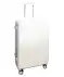 Weißer Hartschalenkoffer weiß