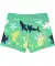 Zwembroek met onderwatermotieven groen