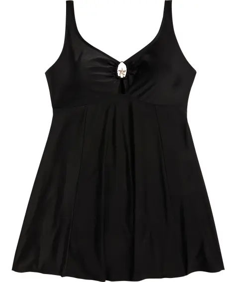 Badekleid mit eingearbeitetem Badeanzug