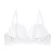 Push-up-BH mit floralem Muster