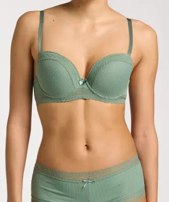 Gerippter Push-up-BH