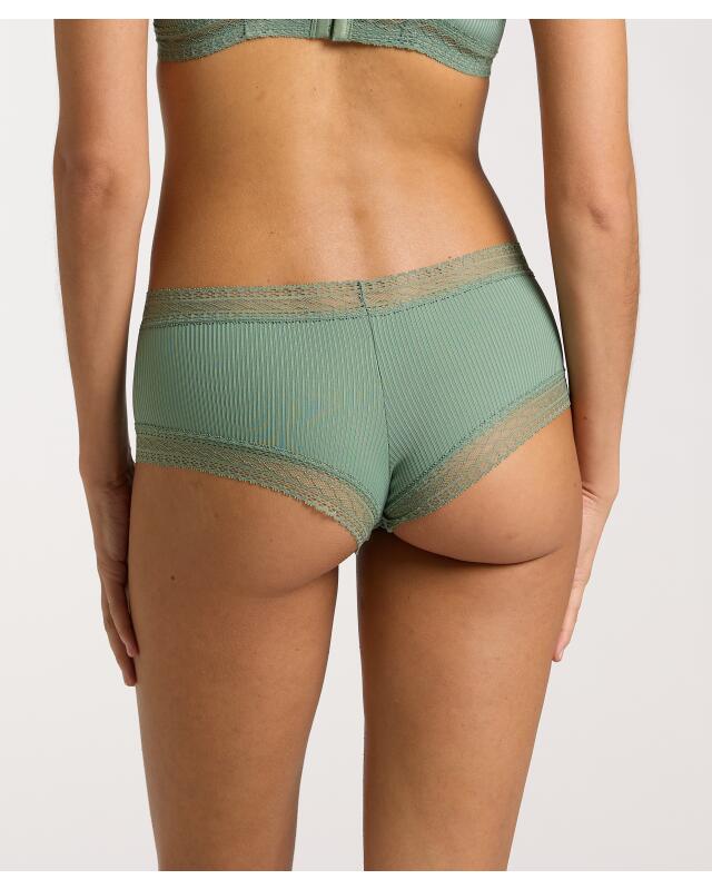 سراويل داخلية قصيرة مضلعة للنساء، كاكي (KiK Gerippte Pantys (Khaki)) — KiK, منتج ألماني أصلي في المغرب