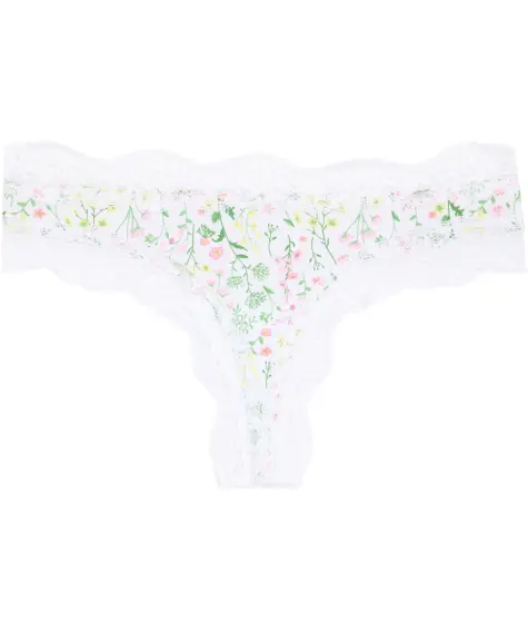 String mit floralem Muster