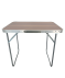 Camping-Klapptisch silber